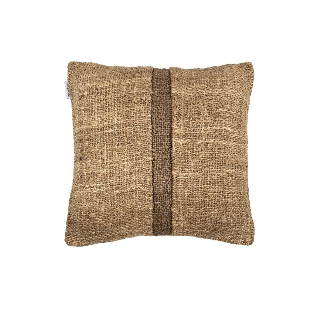 Coussin carré Etera à rayures centrales | 50x50cm