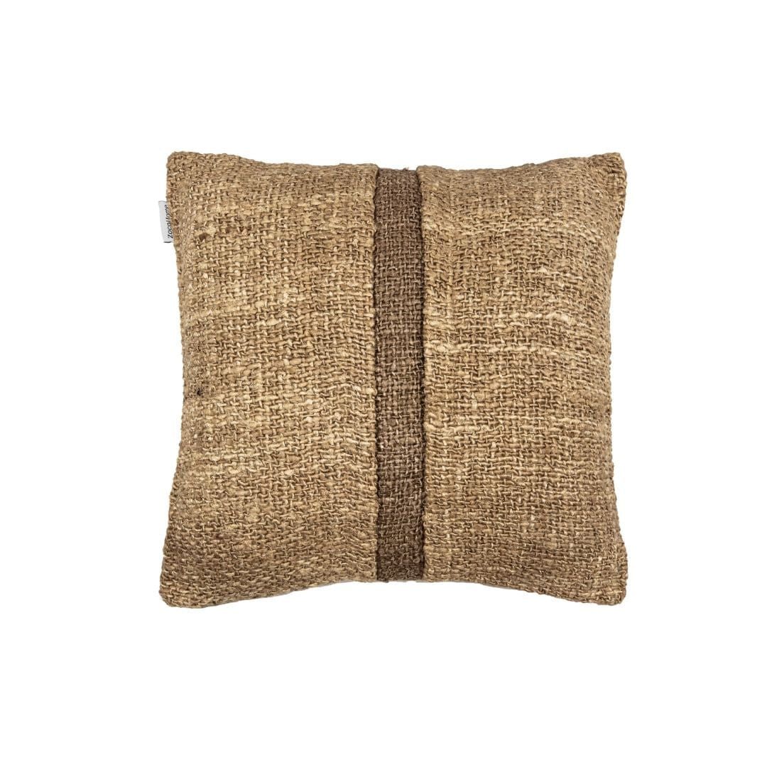 Coussin carré Etera à rayures centrales | 50x50cm