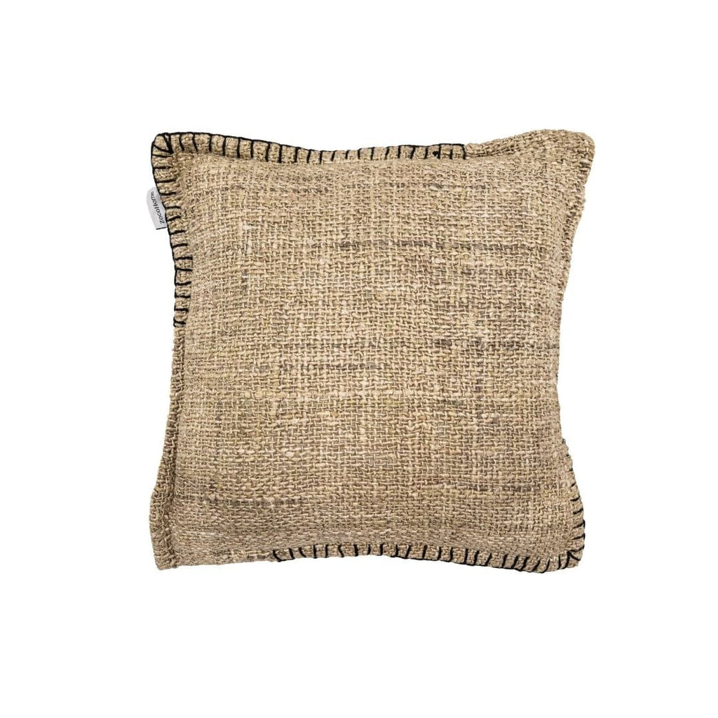 Coussin carré Etera, finition couture | 50x50cm