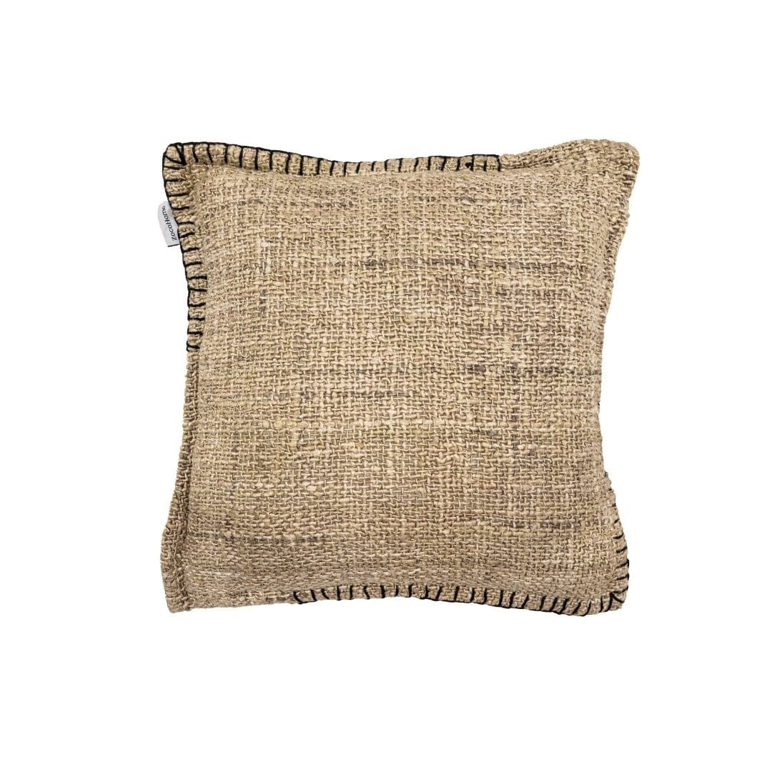 Coussin carré Etera, finition couture | 50x50cm