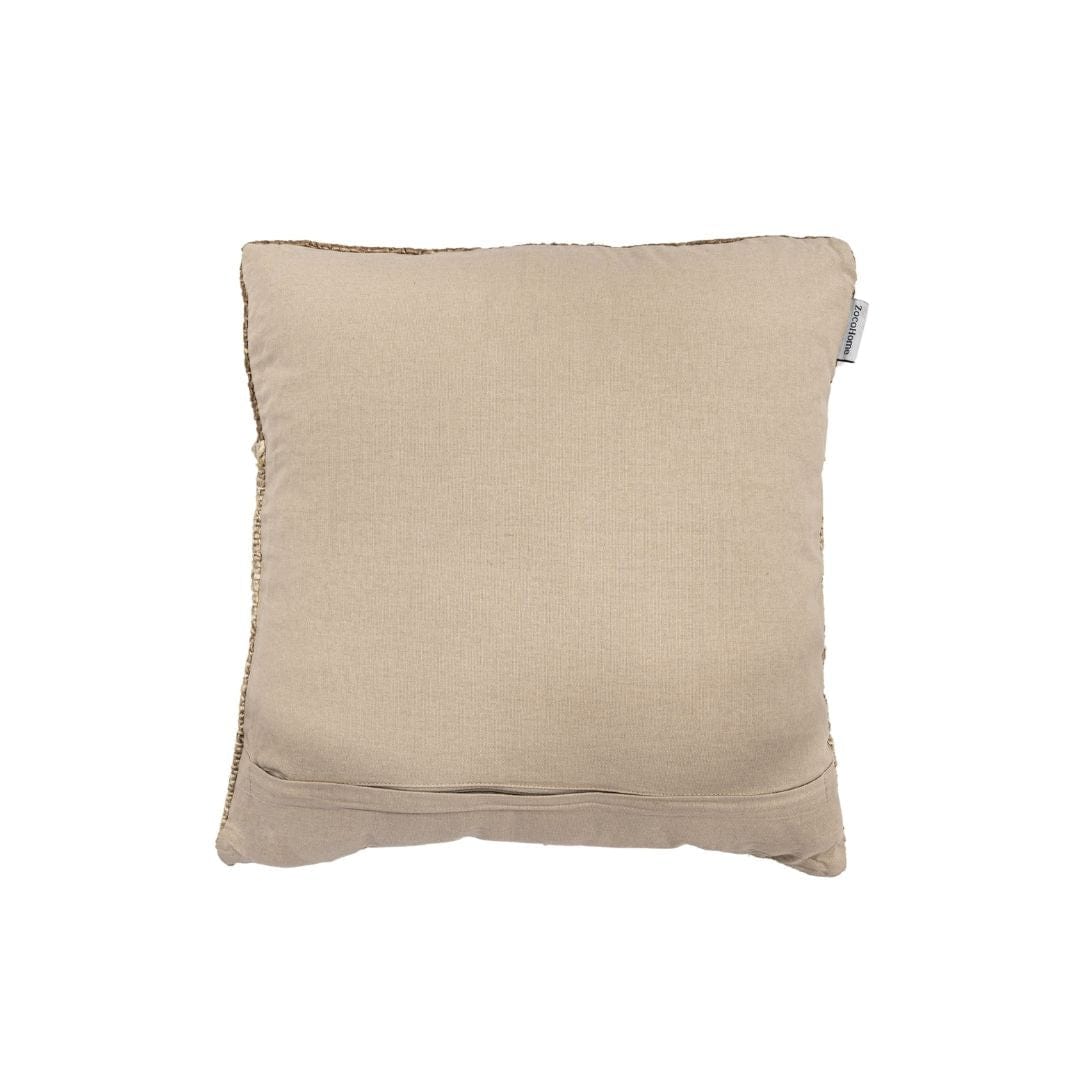 Coussin carré Etera avec franges | 50x50cm