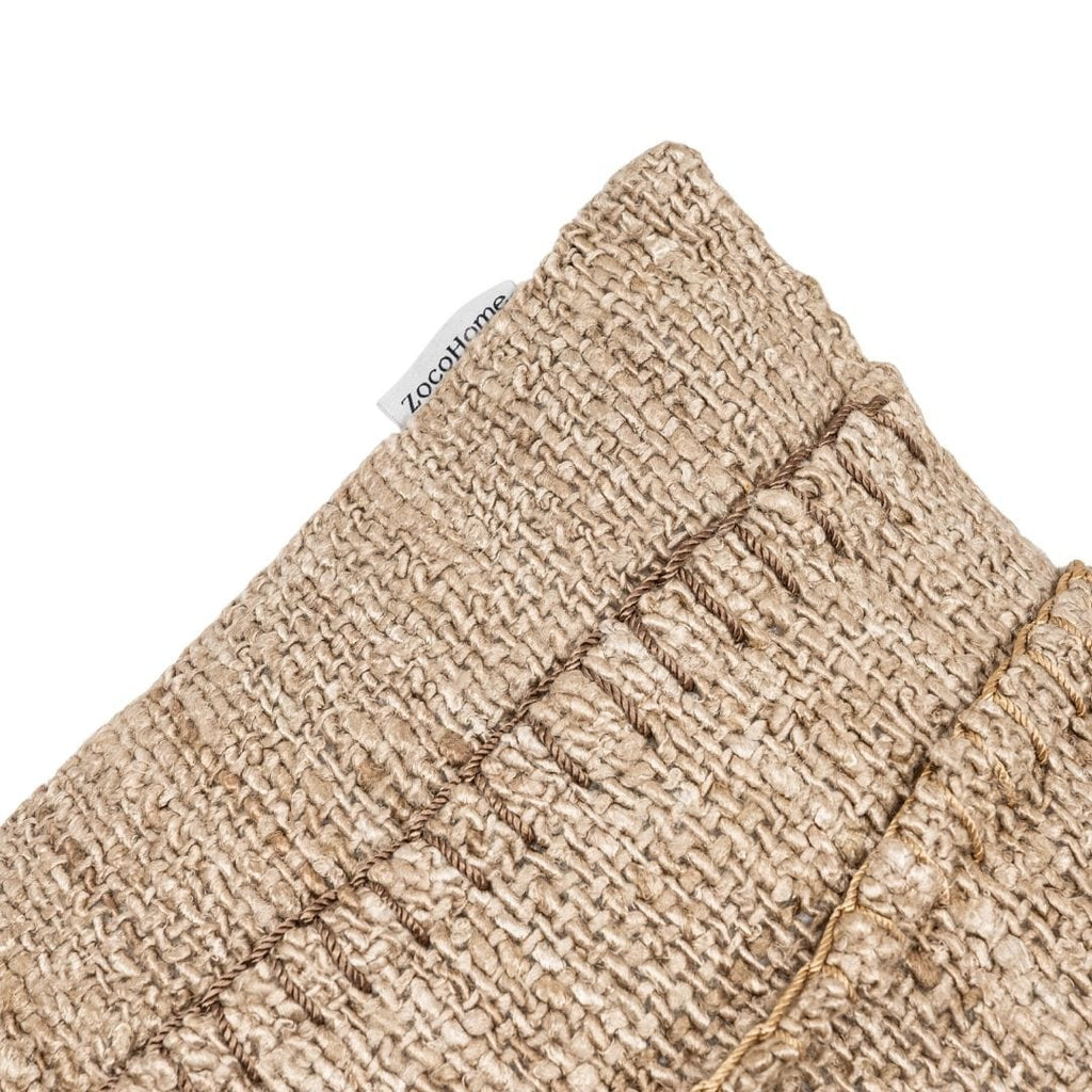 Coussin carré Etera à coutures superposées | 50x50cm