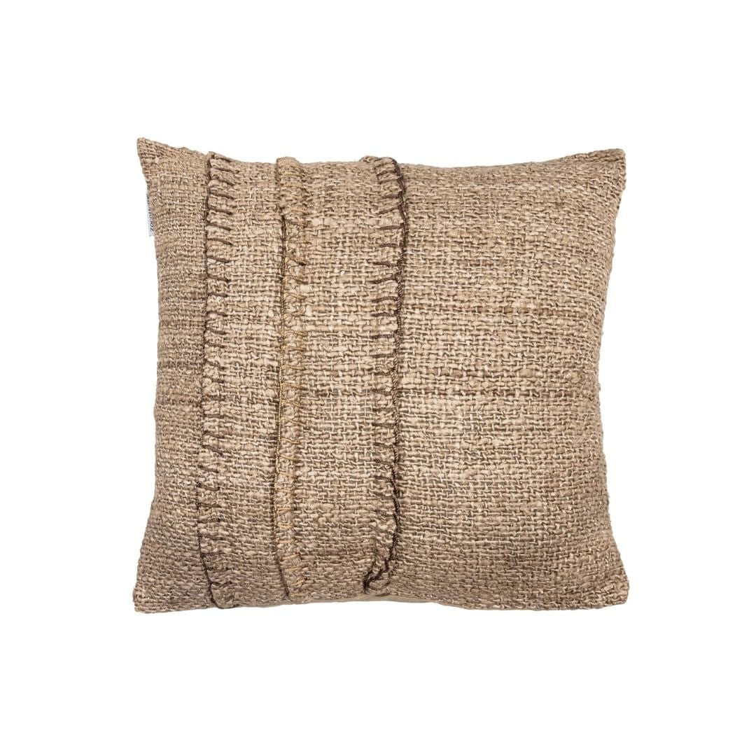 Coussin carré Etera à coutures superposées | 50x50cm