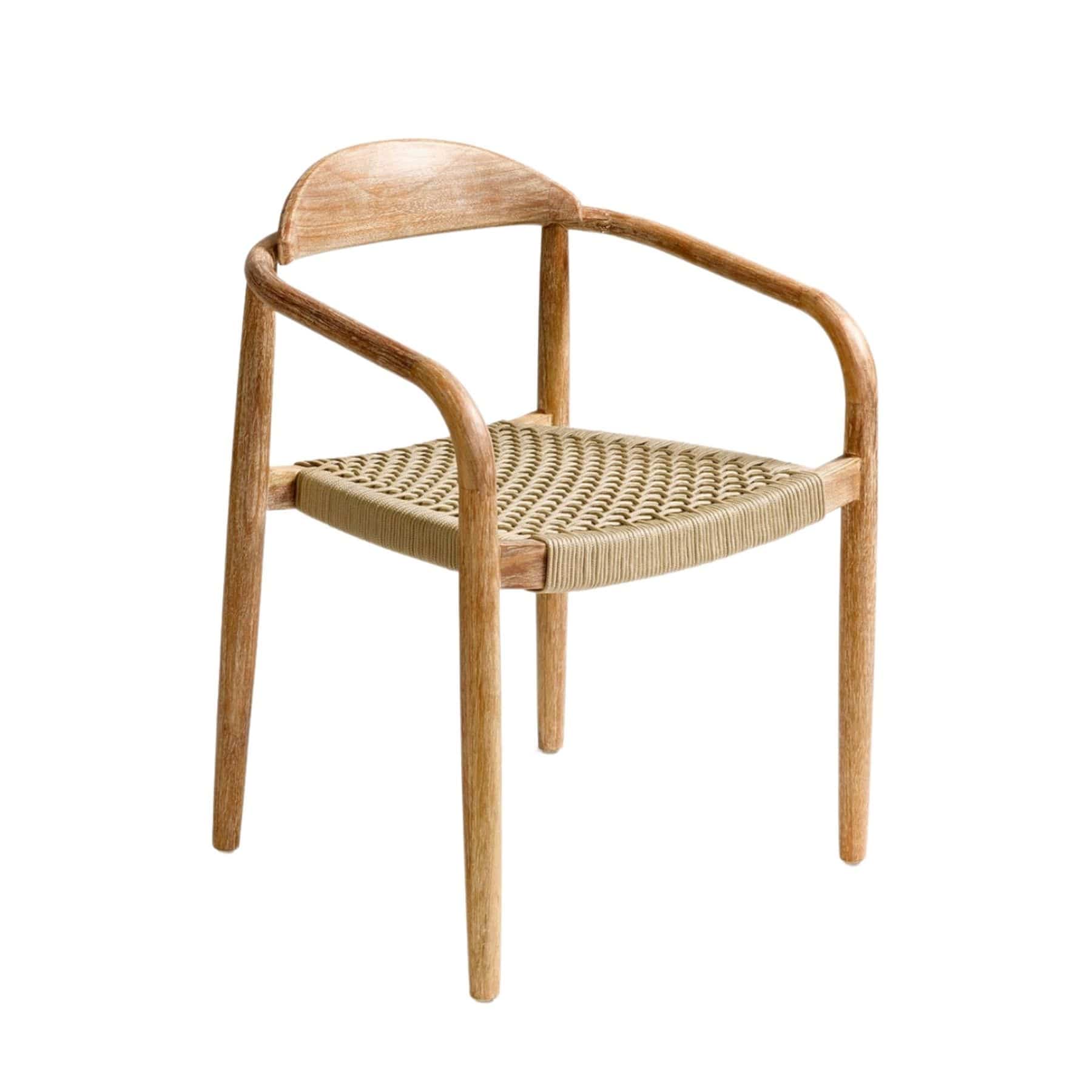 Chaise d'extérieur en eucalyptus | Sable
