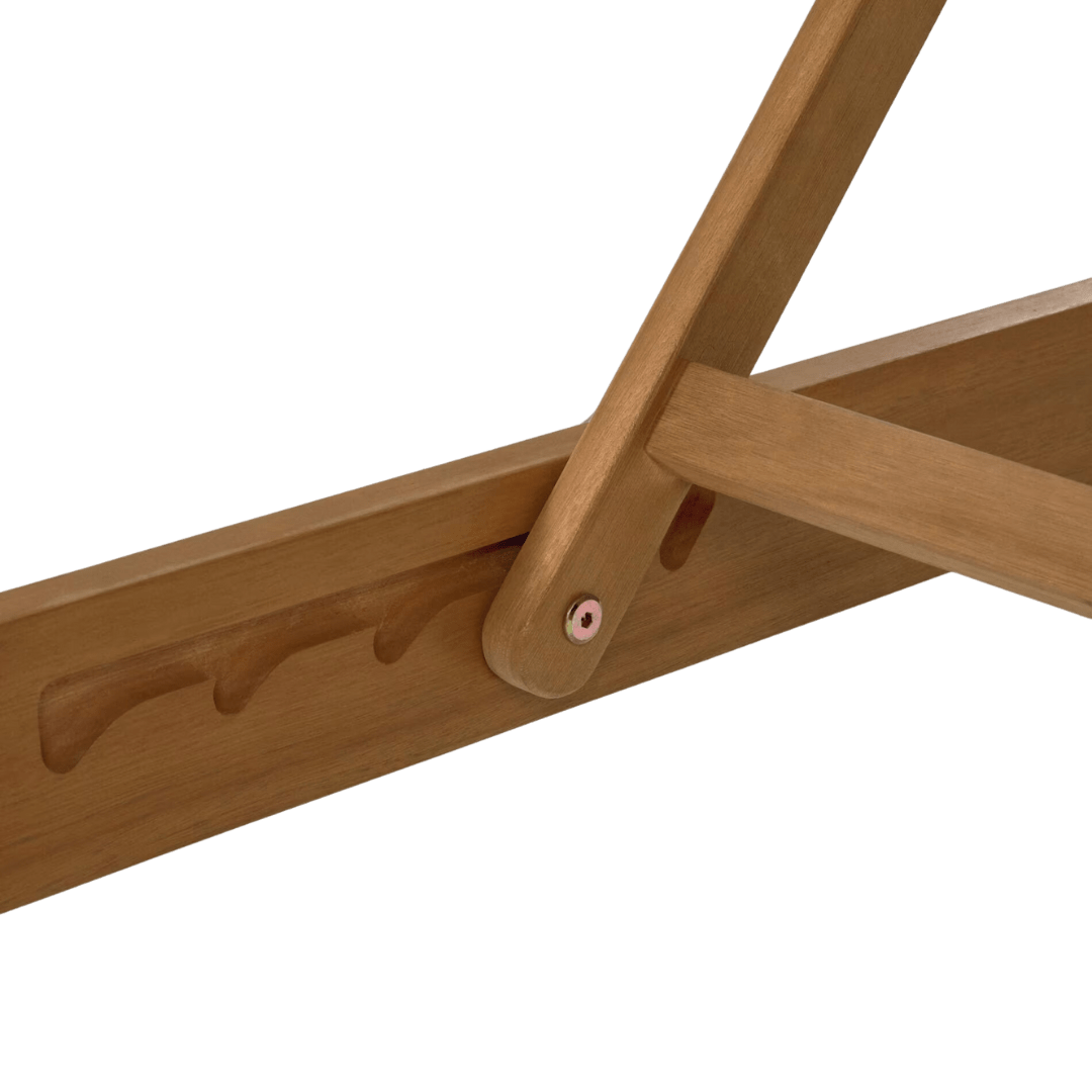 Transat en eucalyptus | 200x70x37cm