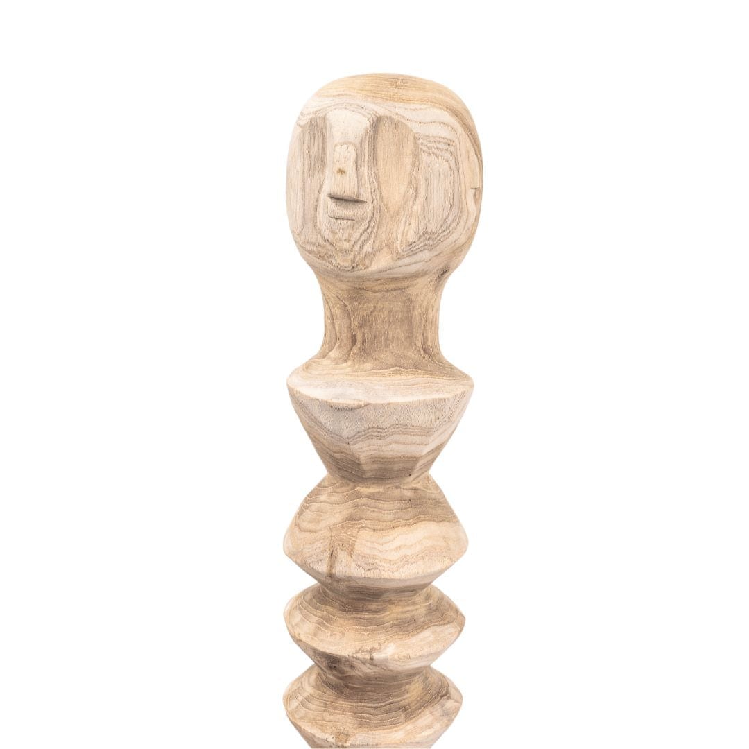 Statue en bois Fira | 60cm