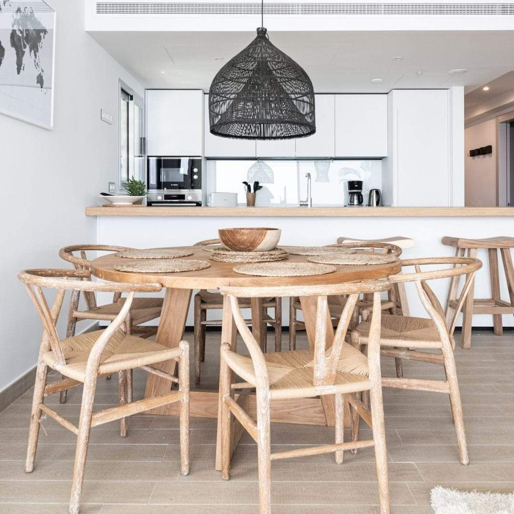 Abat-jour en forme de piège à poissons | Noir 50cm