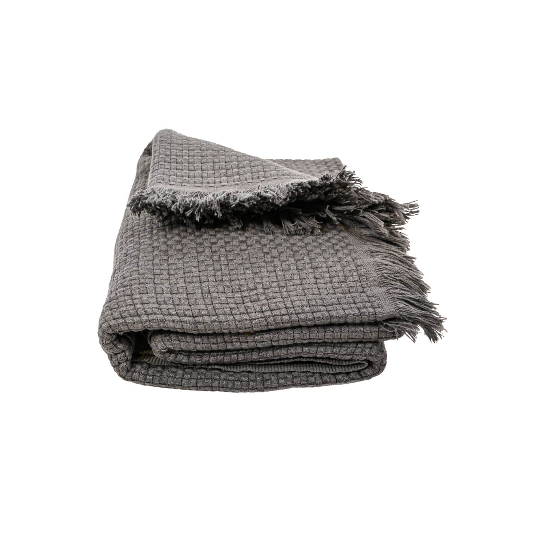 Drap de bain Fouta | Gris foncé 125x180cm