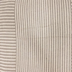 Fouta à rayures | Naturel / Sable | 140x180cm