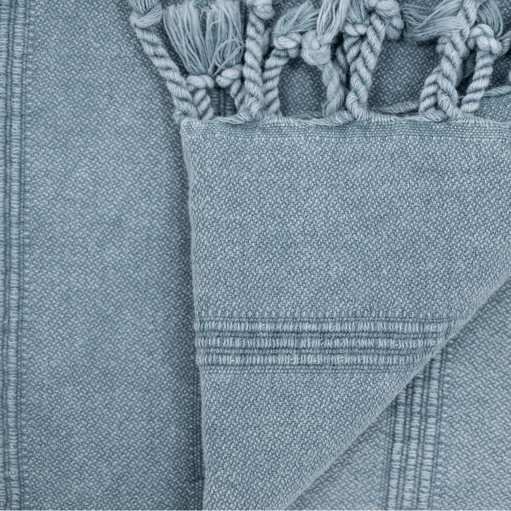 Serviette Fouta | Bleu Lavé 90x170cm