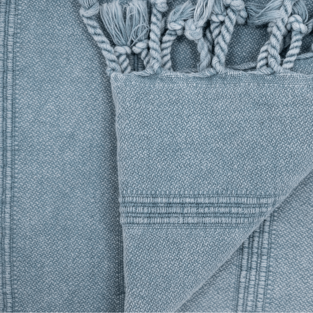 Serviette Fouta | Bleu Lavé 90x170cm
