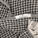 Fouta Waffle | Noire 95x180cm