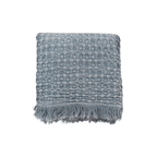 Fouta Waffle | Bleu 80x180cm