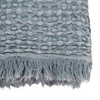 Fouta Waffle | Bleu 80x180cm