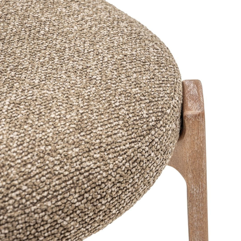 Chaise de salle à manger Halea, couleur Mocha