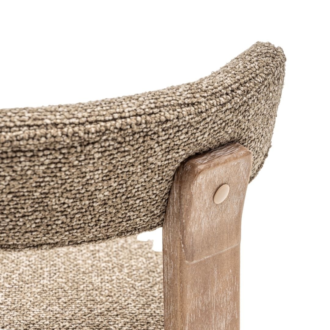 Chaise de salle à manger Halea, couleur Mocha