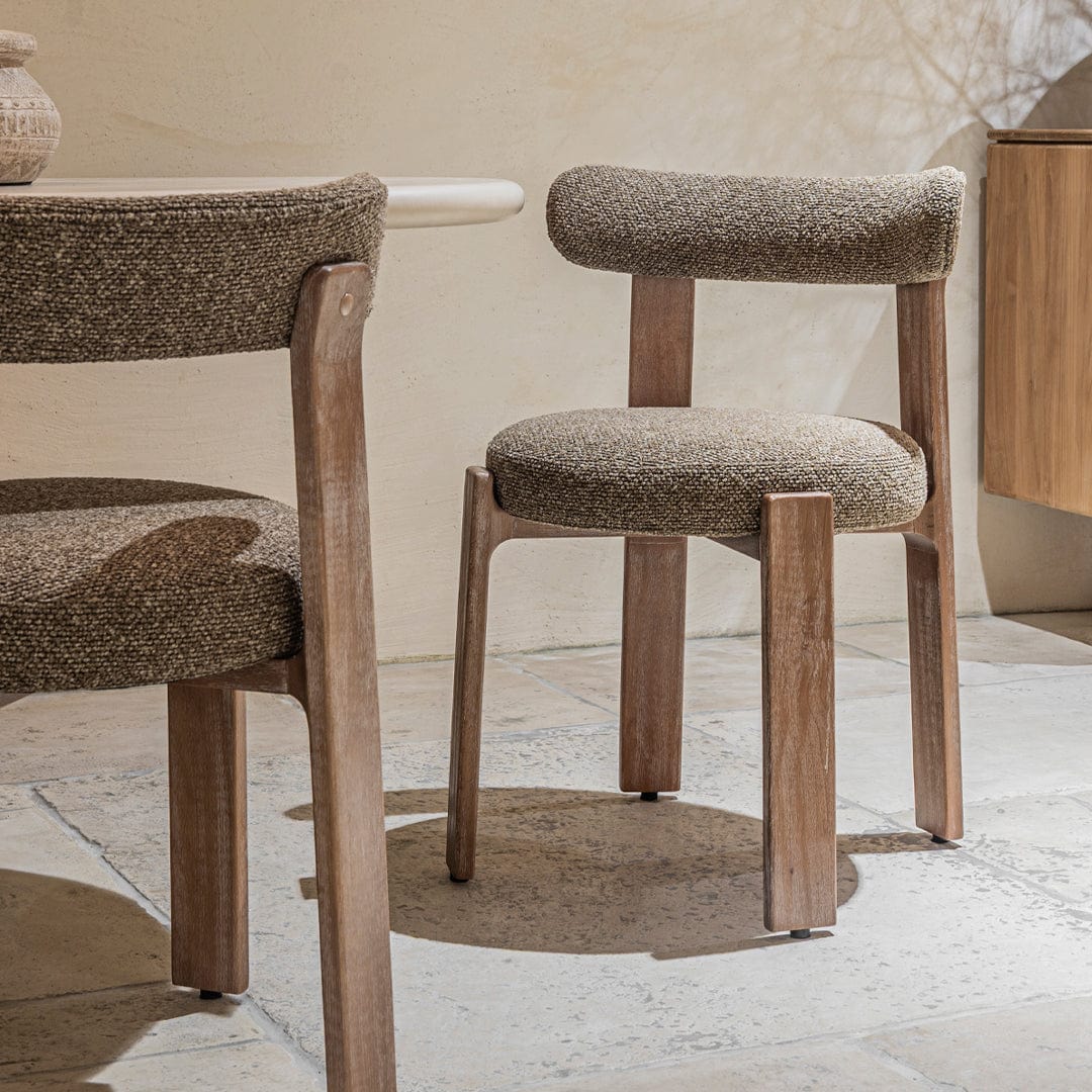 Chaise de salle à manger Halea, couleur Mocha