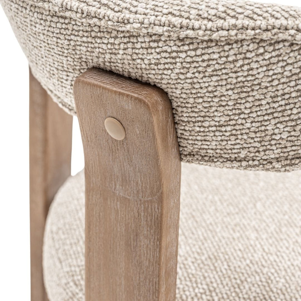 Chaise de salle à manger Halea, couleur sable