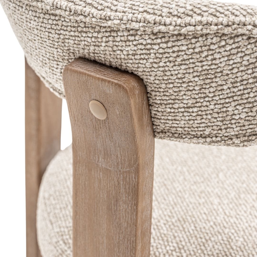 Chaise de salle à manger Halea, couleur sable