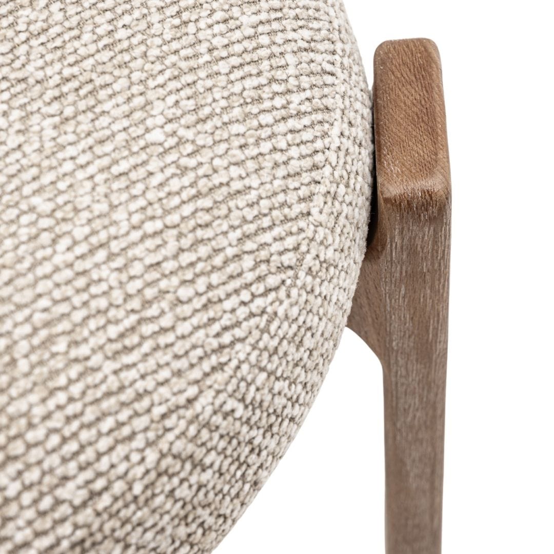 Chaise de salle à manger Halea, couleur sable