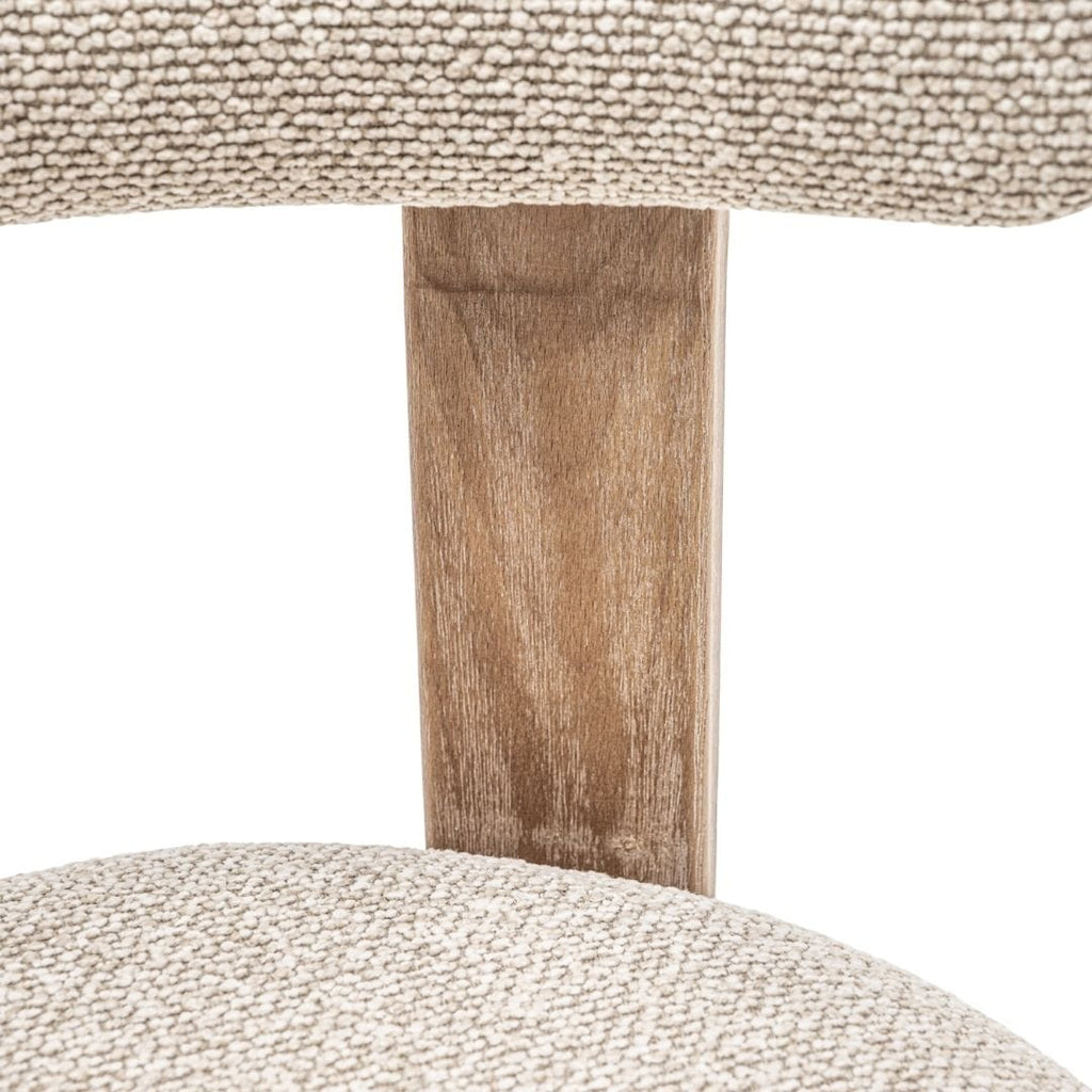 Chaise de salle à manger Halea, couleur sable