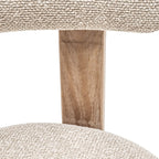 Chaise de salle à manger Halea, couleur sable