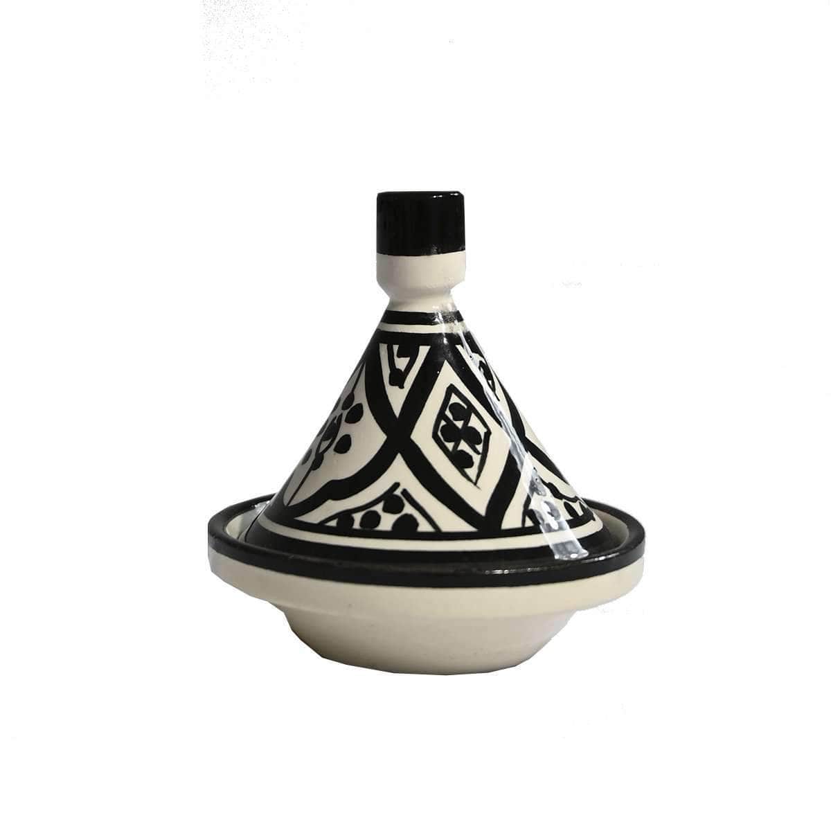 Mini Tagine | Noir et Blanc 9cm