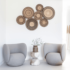 Tabouret en forme de sablier