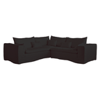 Canapé d'angle en lin Ibiza Haven | 270x105/270x70cm