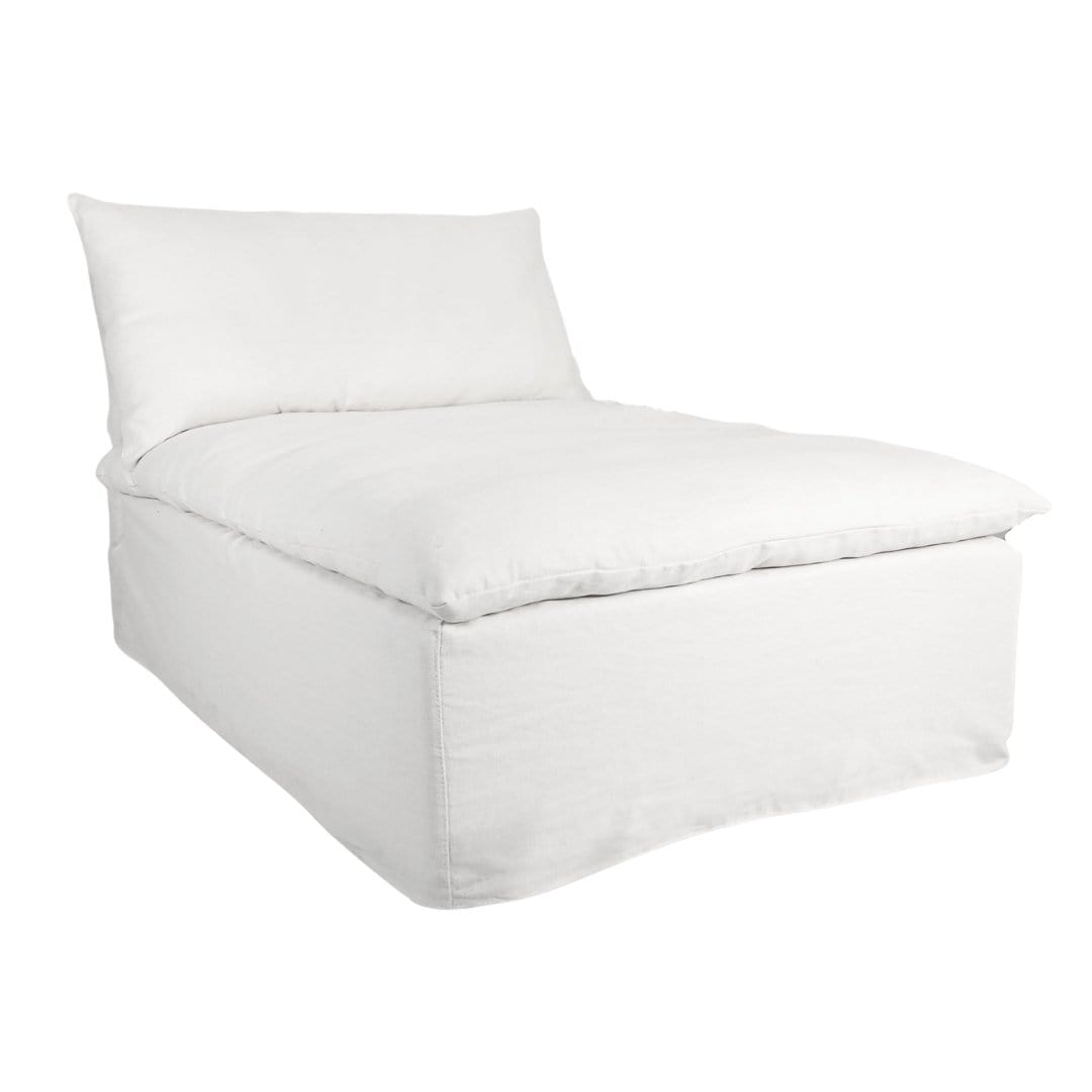 Canapé Chaise Longue en Lin Tarifa | 105x160x80cm