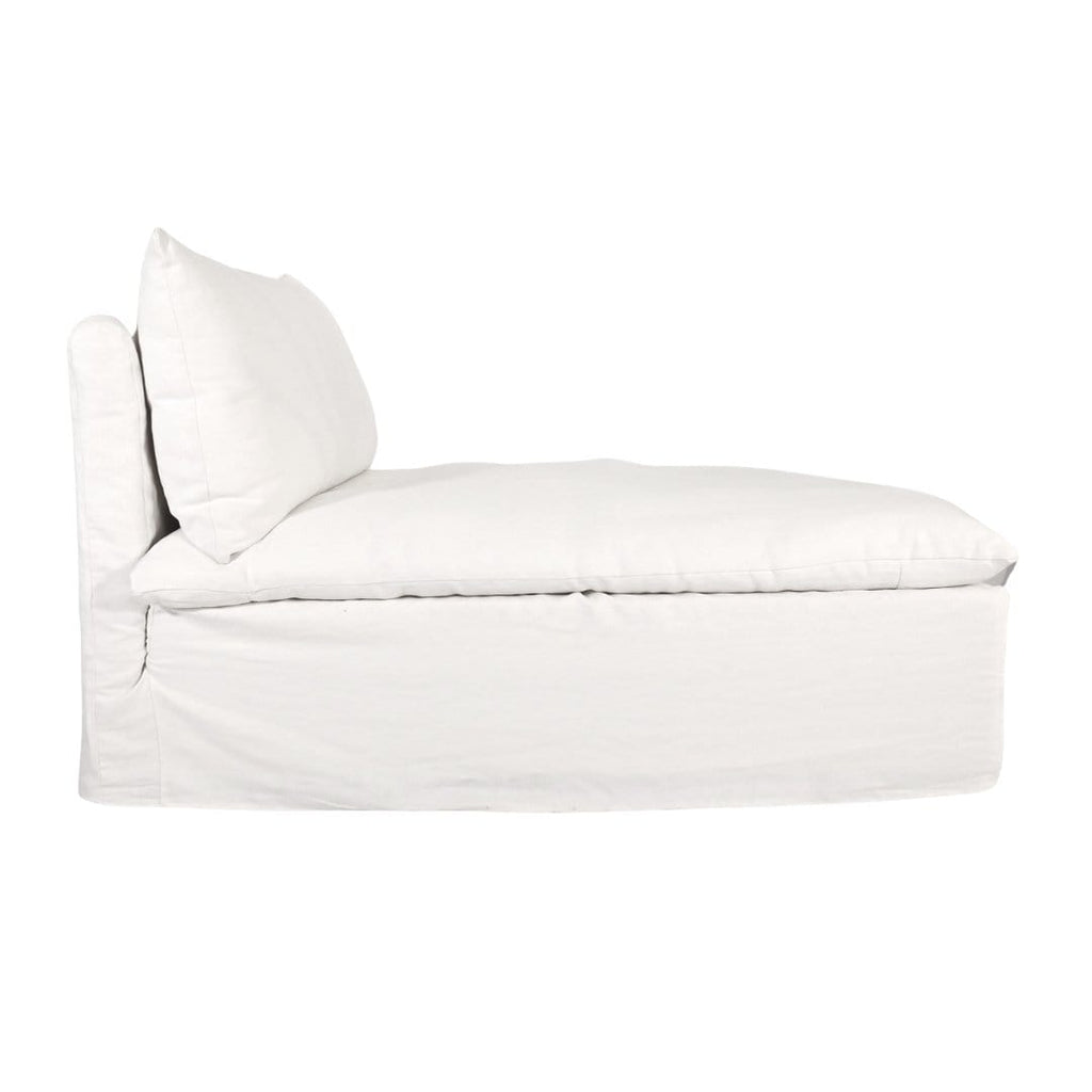 Canapé Chaise Longue en Lin Tarifa | 105x160x80cm