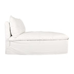 Canapé Chaise Longue en Lin Tarifa | 105x160x80cm