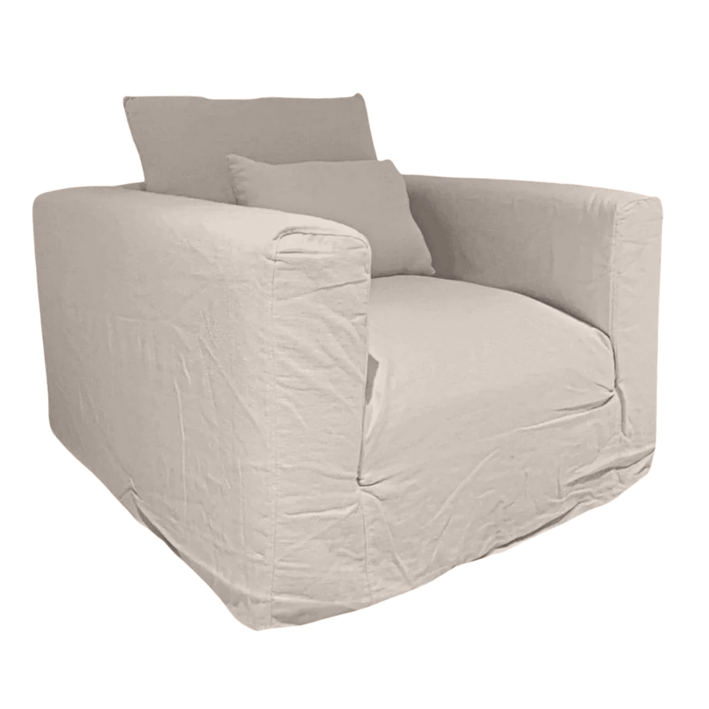 Canapé simple en lin Ibiza