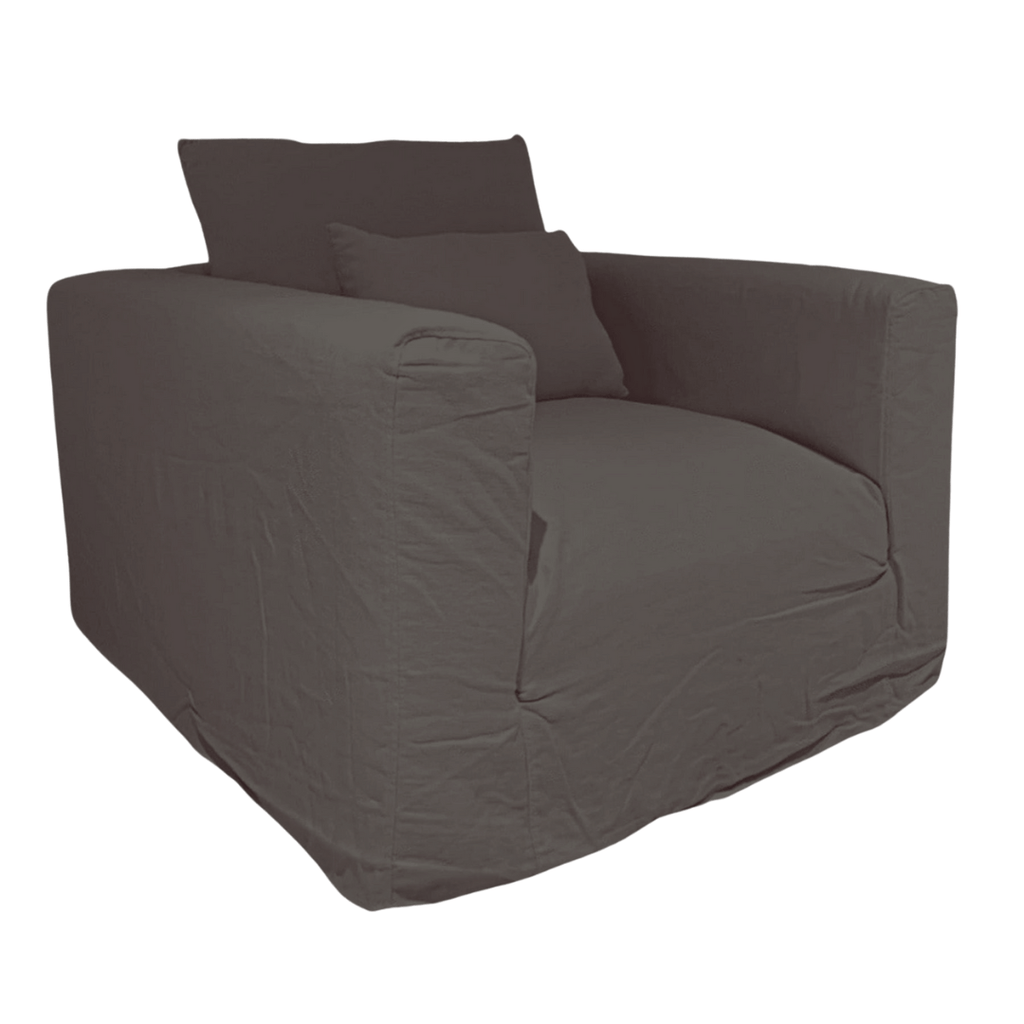 Canapé simple en lin Ibiza