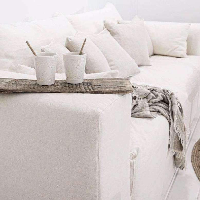 Canapé en lin Ibiza | 245cm