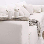 Canapé en lin Ibiza | 245cm