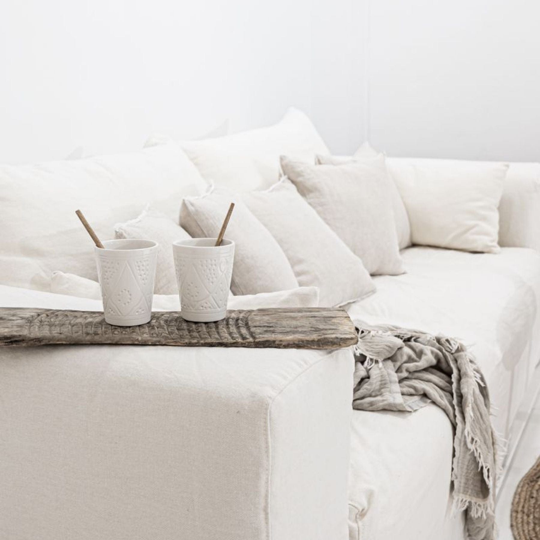 Canapé en lin Ibiza | 280cm