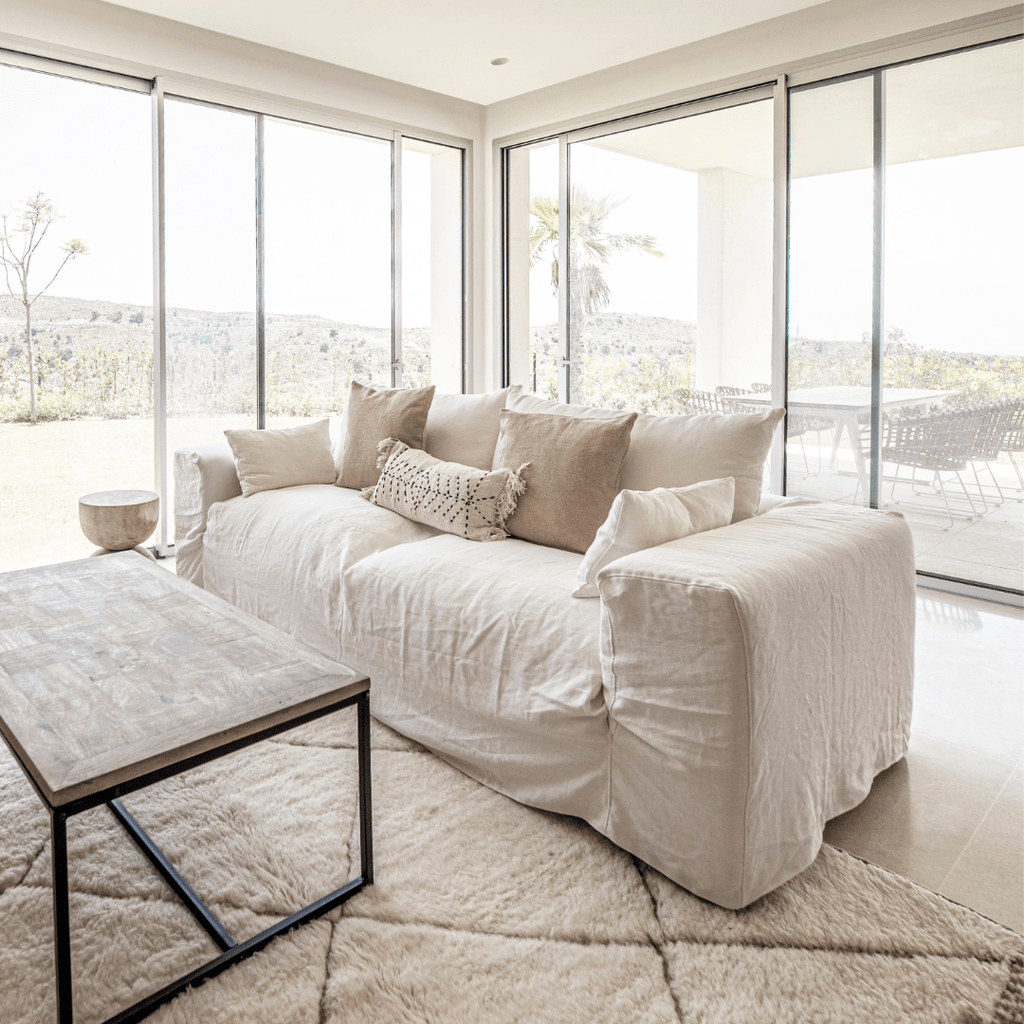 Canapé en lin Ibiza | 280cm