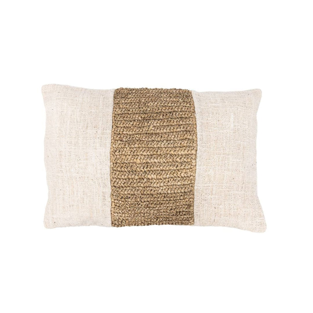 Fronce de coussin indigo | 60x40 cm