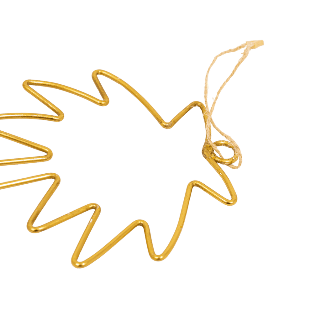 Ornement en forme de palmier en fer