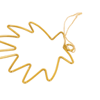 Ornement en forme de palmier en fer