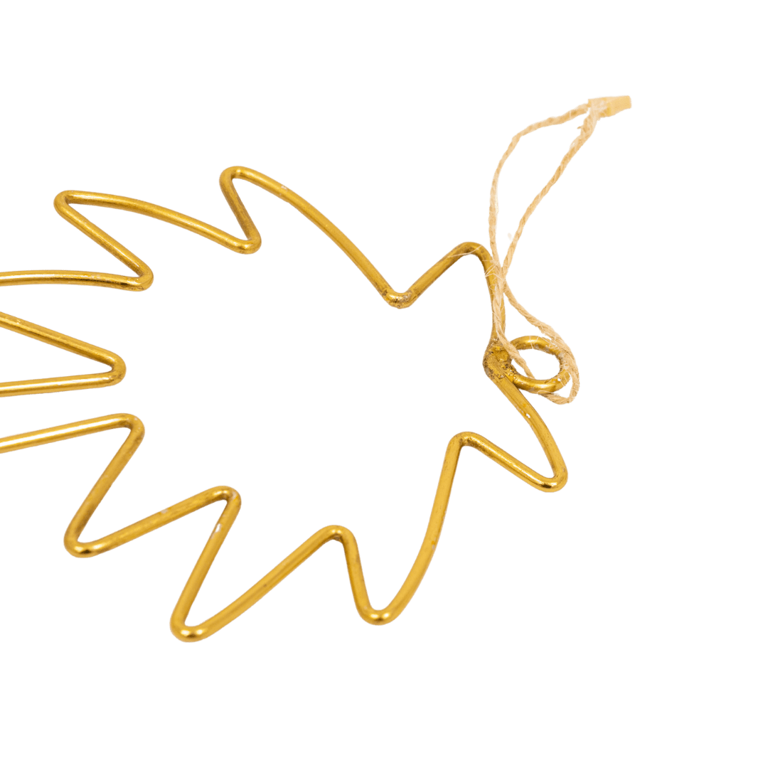 Ornement en forme de palmier en fer