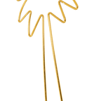 Ornement en forme de palmier en fer