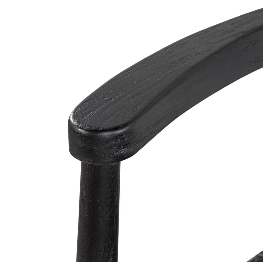Chaise de salle à manger Isha | Noire