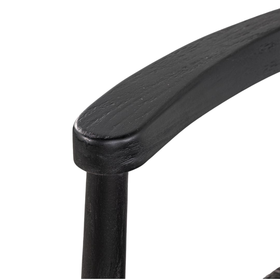 Chaise de salle à manger Isha | Noire