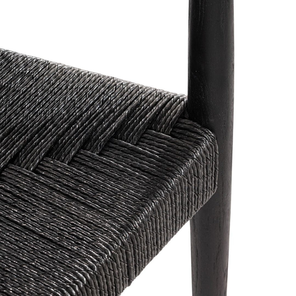 Chaise de salle à manger Isha | Noire