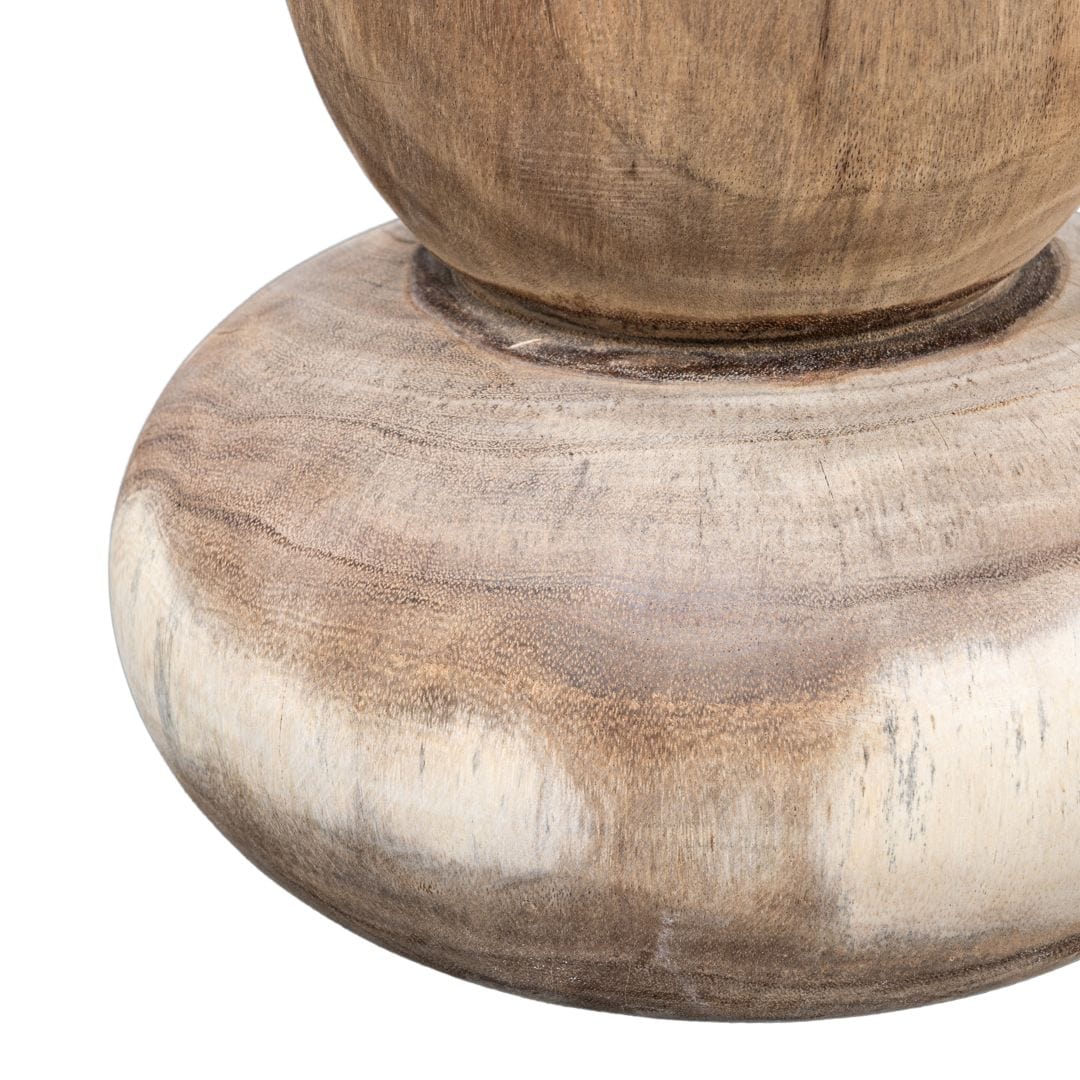 Lampe de table en Jati