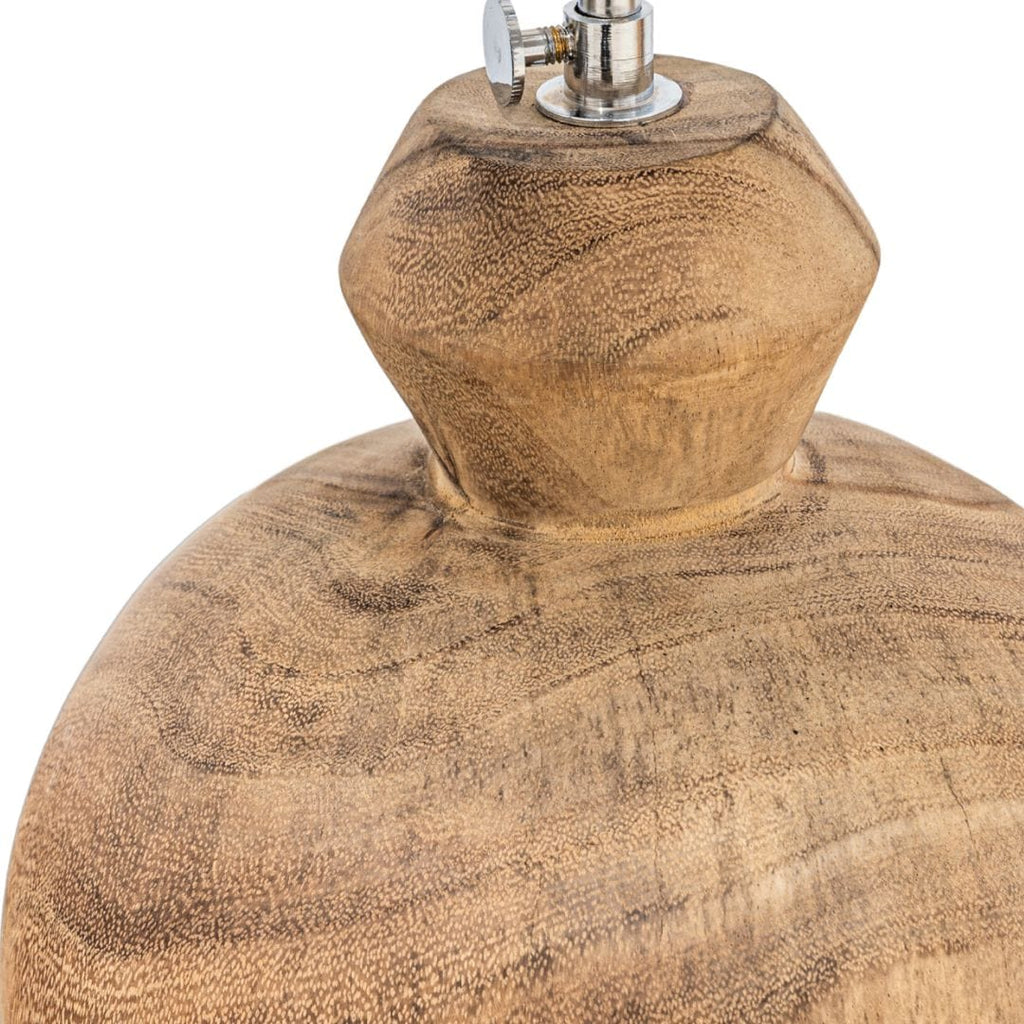 Lampe de table en Jati