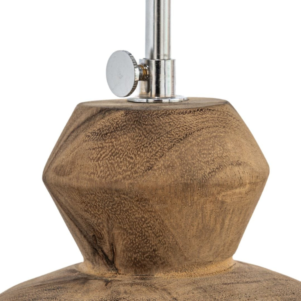 Lampe de table en Jati