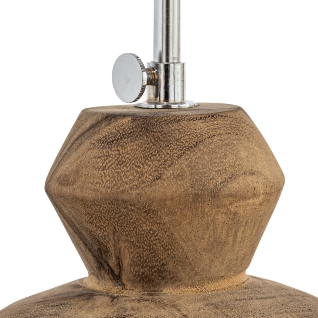 Lampe de table en Jati